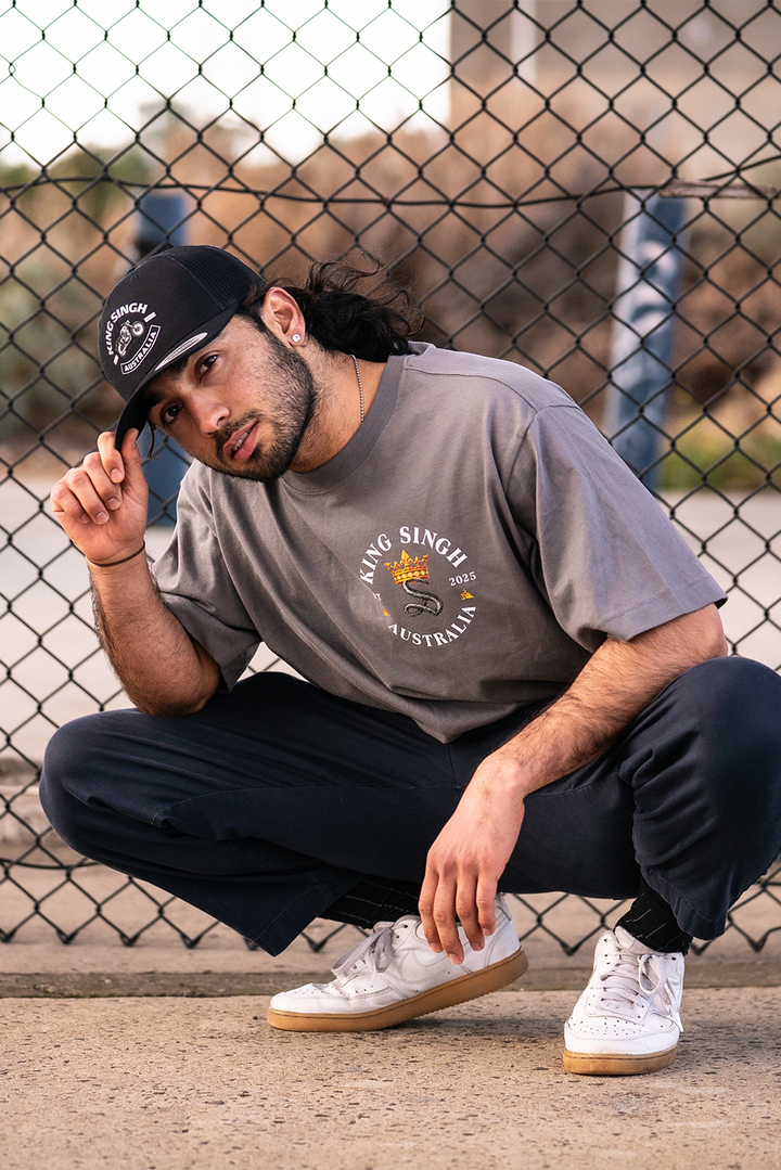Royal Crest Box Tee - Dual Badge Edition