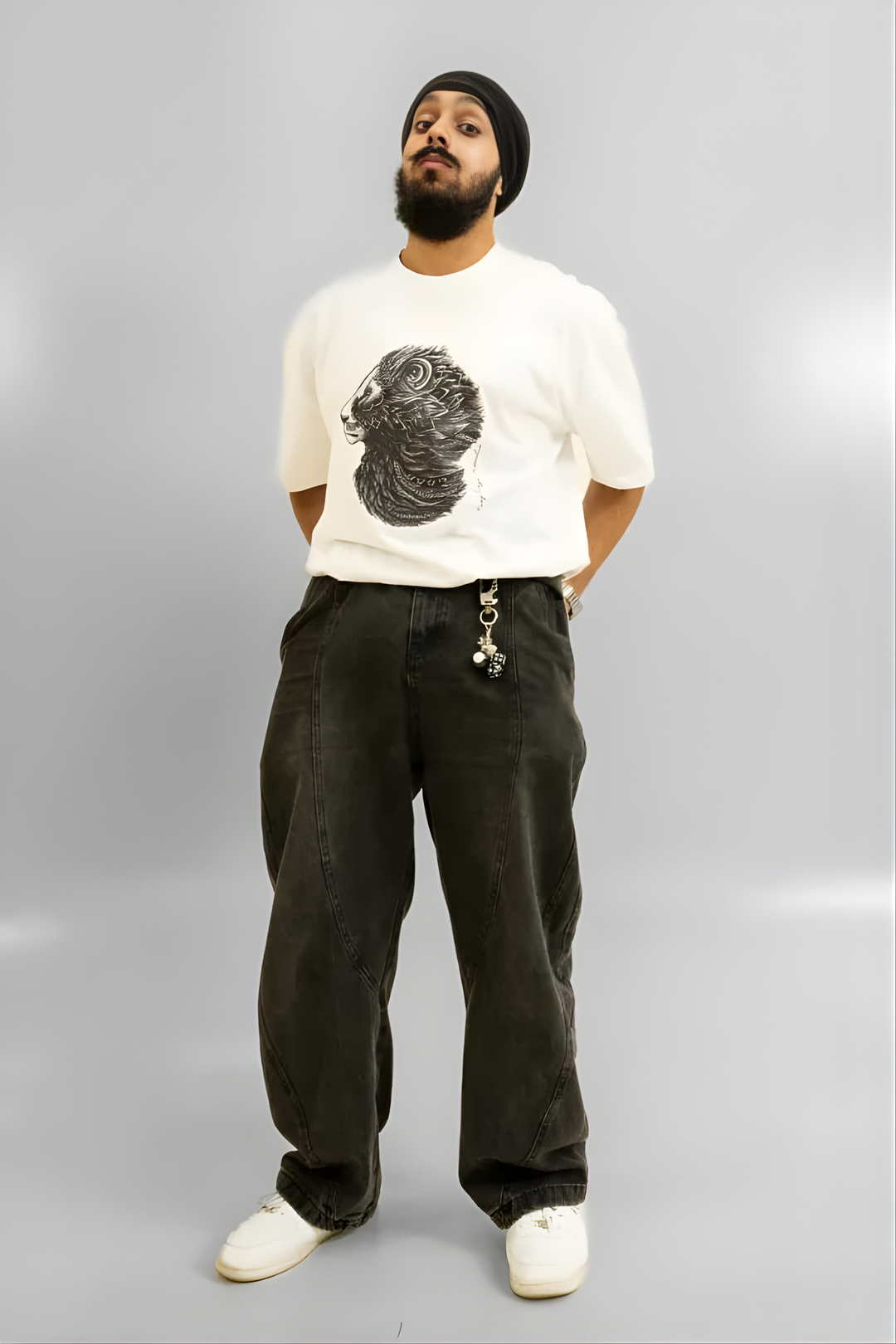 Premium Heavyweight T-Shirt White – Lion Graphic Streetwear Australia