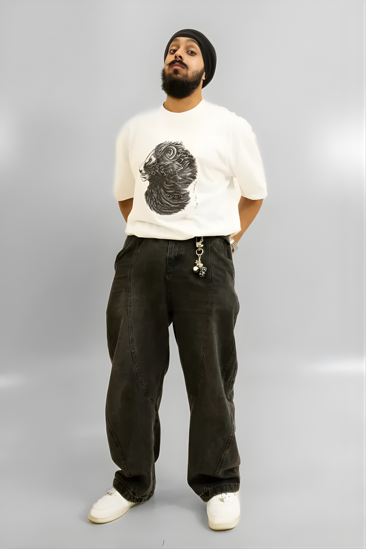 Premium Heavyweight T-Shirt White – Lion Graphic Streetwear Australia