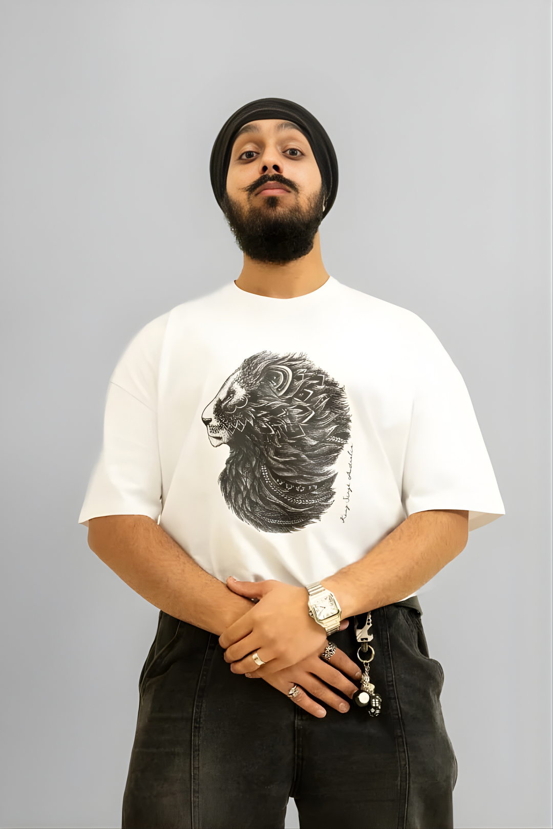 Premium Heavyweight T-Shirt White – Lion Graphic Streetwear Australia